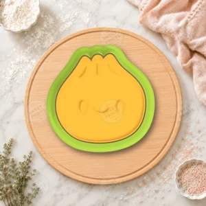 Kawaii Bao Dumpling Cookie Cutter & Stamp