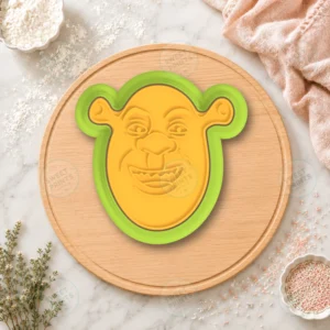 Shrek Face Cookie Cutter & Stamp