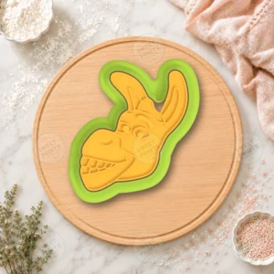 Shrek Donkey Face Cookie Cutter & Stamp