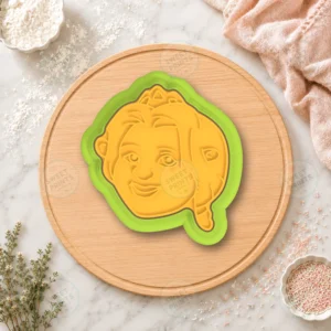 Princess Fiona Face Cookie Cutter & Stamp
