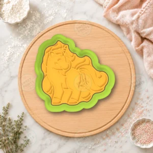 Unicorn Pony Cookie Cutter & Stamp